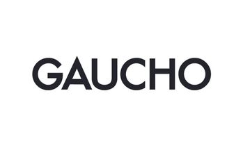 Image with a white background with black text that reads GAUCHO