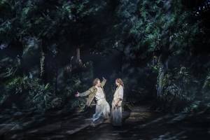 Jamie Parker and Katie Brayben as the Baker and the Baker's Wife