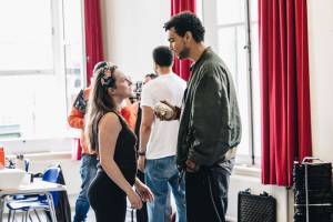 Rosie Sheehy, Archie Madekwe. Photo credit Danny Kaan