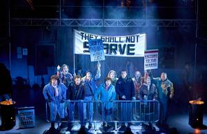 The Cast of Pride at the National Theatre. Photo credit Manuel Harlan