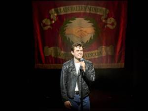 Jhon Lumsden (Mark) in Pride at the National Theatre. Photo credit Manuel Harlan