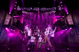 The Cast of Pride at the National Theatre. Photo credit Manuel Harlan